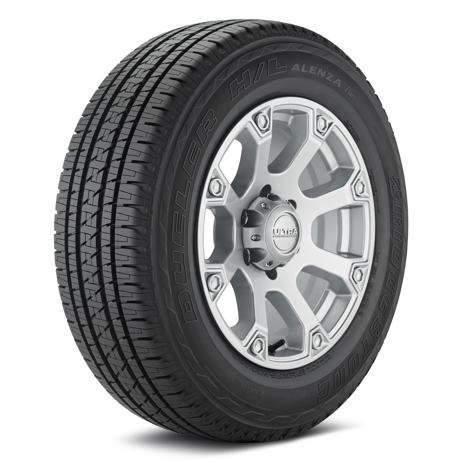 275/55R20 Bridgestone DUELER H/L ALENZA Plus 111H SL BLK M+S