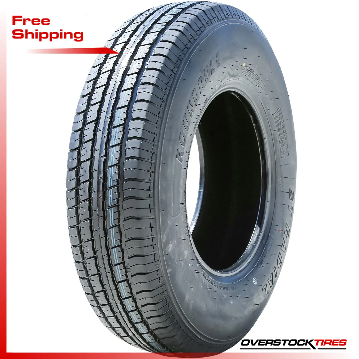 1 NEW ST235/85R16 Roundrule ST Radial 128/124L (DOT:5025) Tire ST235 85 R16