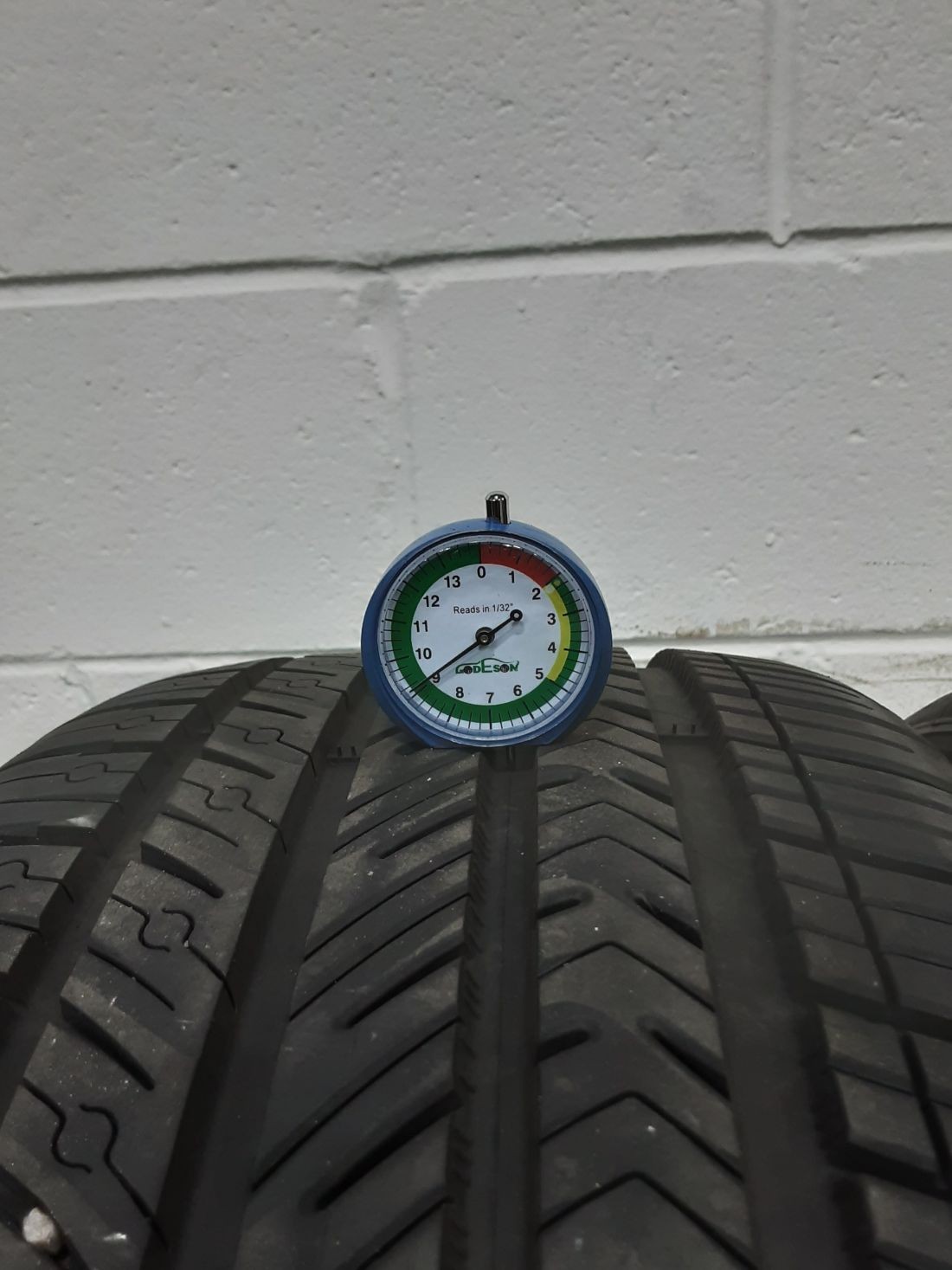 2x P255/35R21 Michelin Pilot Sport A/S 4 TO 9/32 98 W Used Tire 2553521
