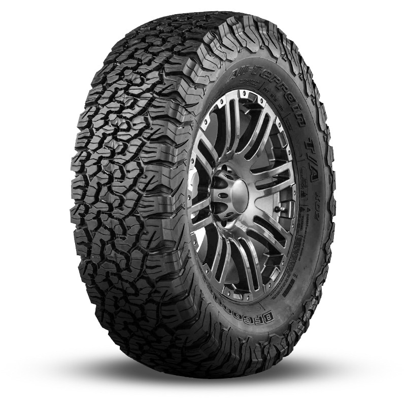 1 BFGoodrich All Terrain T/A KO2 LT 255/70R18 117/114S 8/D Truck SUV 3PMSF Tires