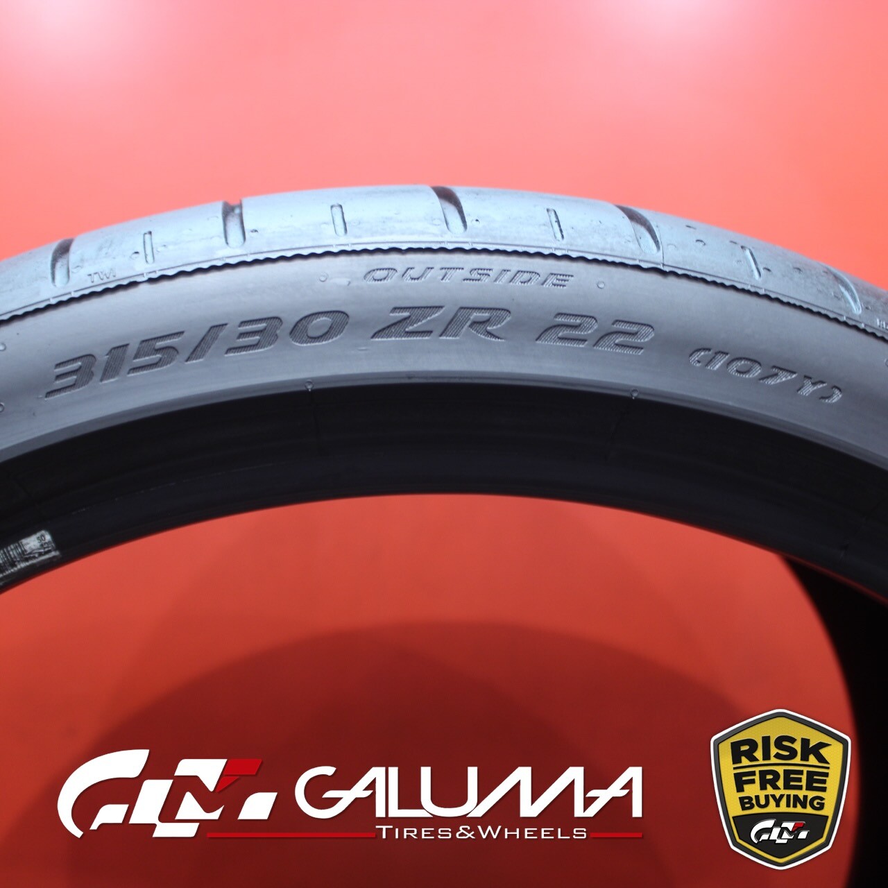 Set of 2 Tires Pirelli P Zero Corsa PZC4 315/30ZR22 315/30/22 3153022 #80350