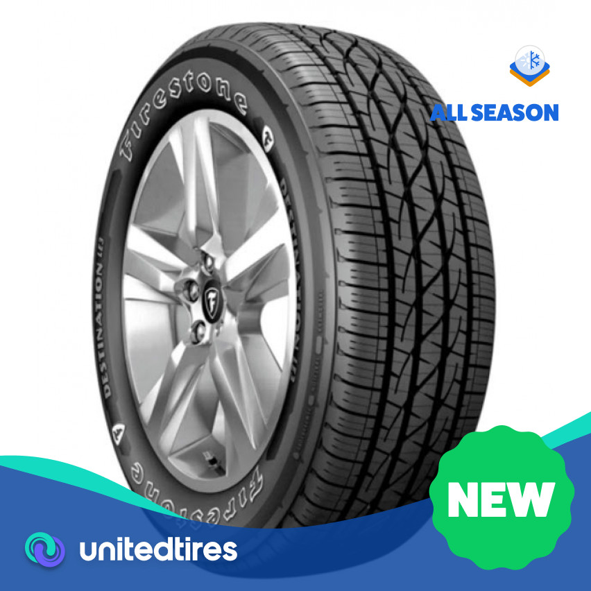 New P 235/75R16 Firestone Destination LE3 108T
