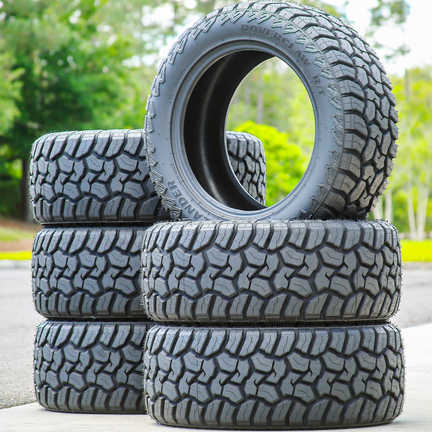 4 Tires Atlander Roverclaw R/T LT 33X12.50R20 Load E 10 Ply RT Rugged Terrain
