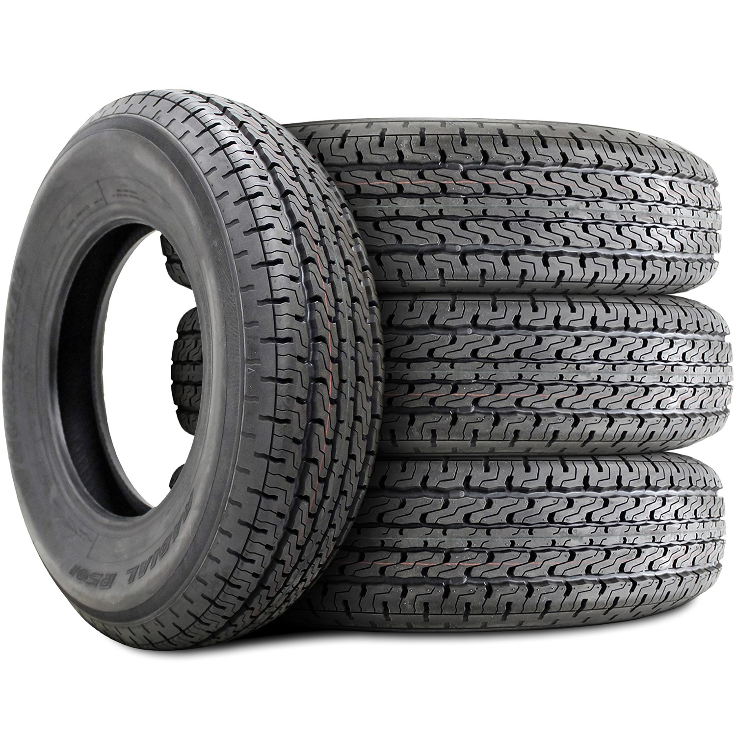 Tire Thunderer Radial R501 Steel Belted ST 205/75R14 Load D 8 Ply Trailer