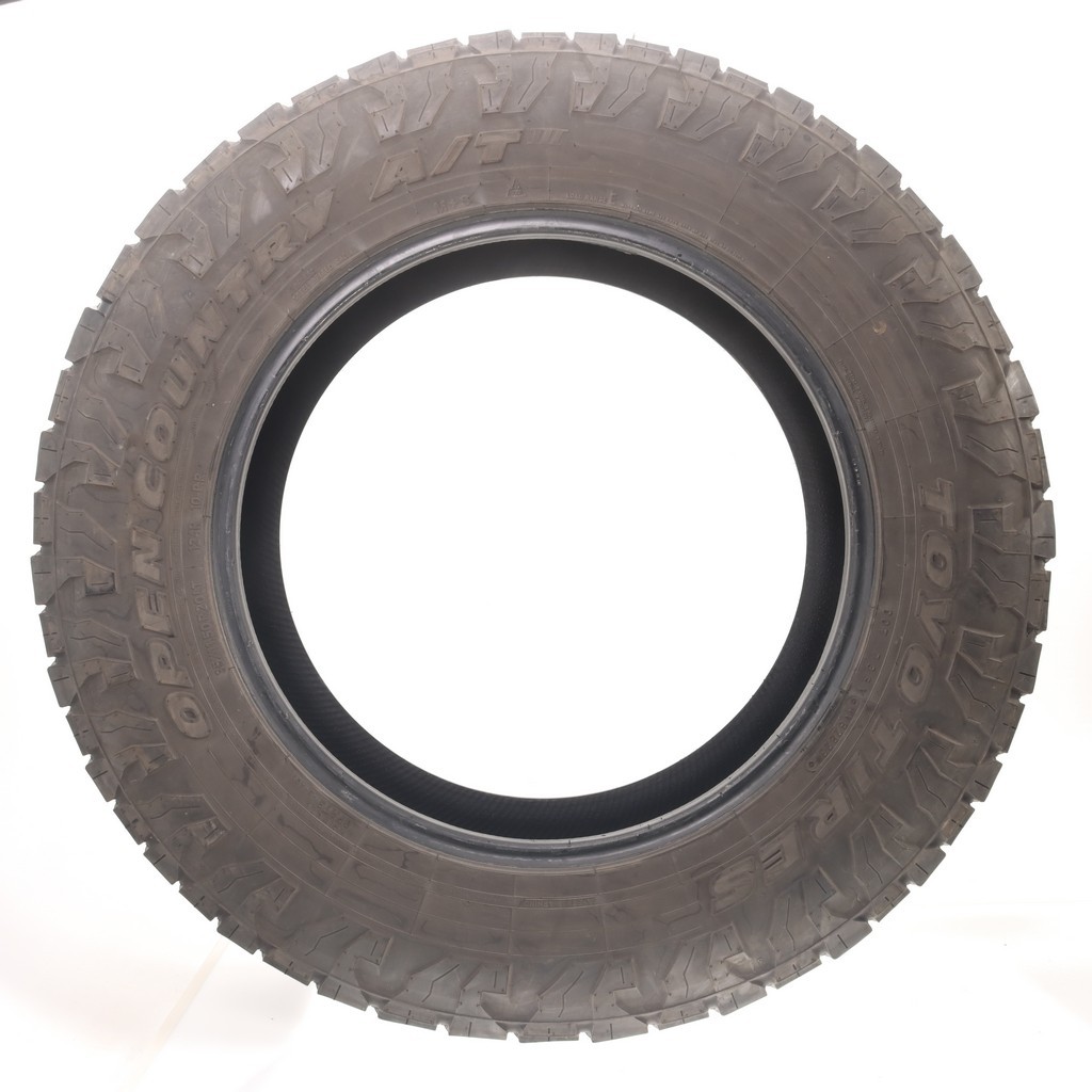 Set of (4) Used LT 35X11.5R20 Toyo Open Country A/T III 124R – 12-14/32