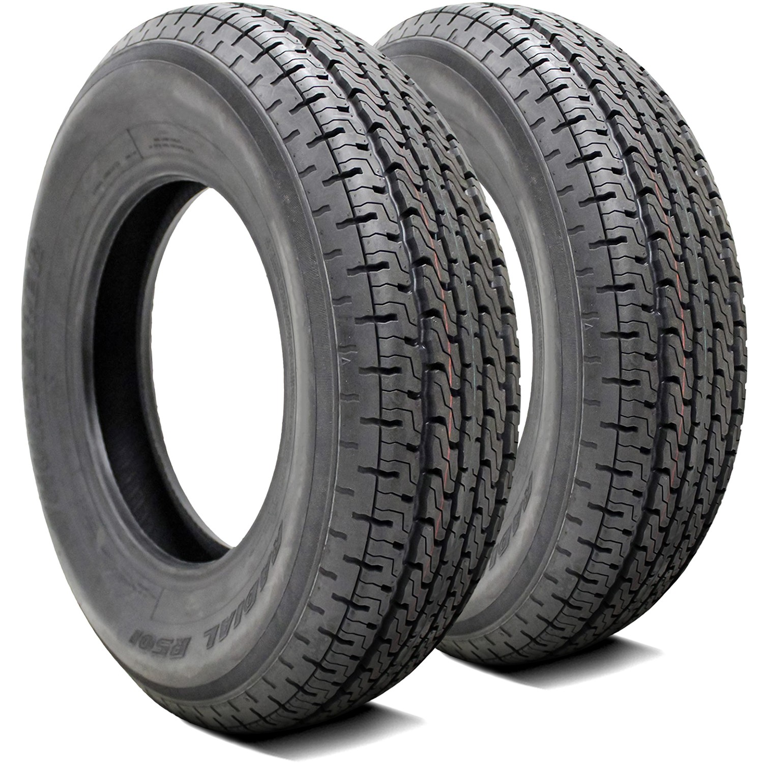 Tire Thunderer Radial R501 Steel Belted ST 205/75R14 Load D 8 Ply Trailer
