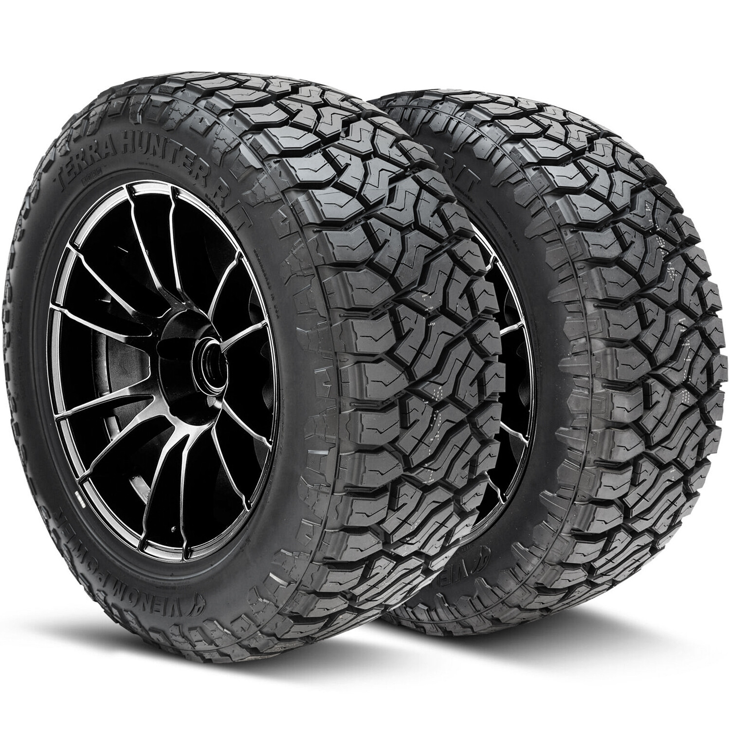 Venom Power Terra Hunter R/T LT 35X14.50R22 Load F 12 Ply RT Rugged Terrain