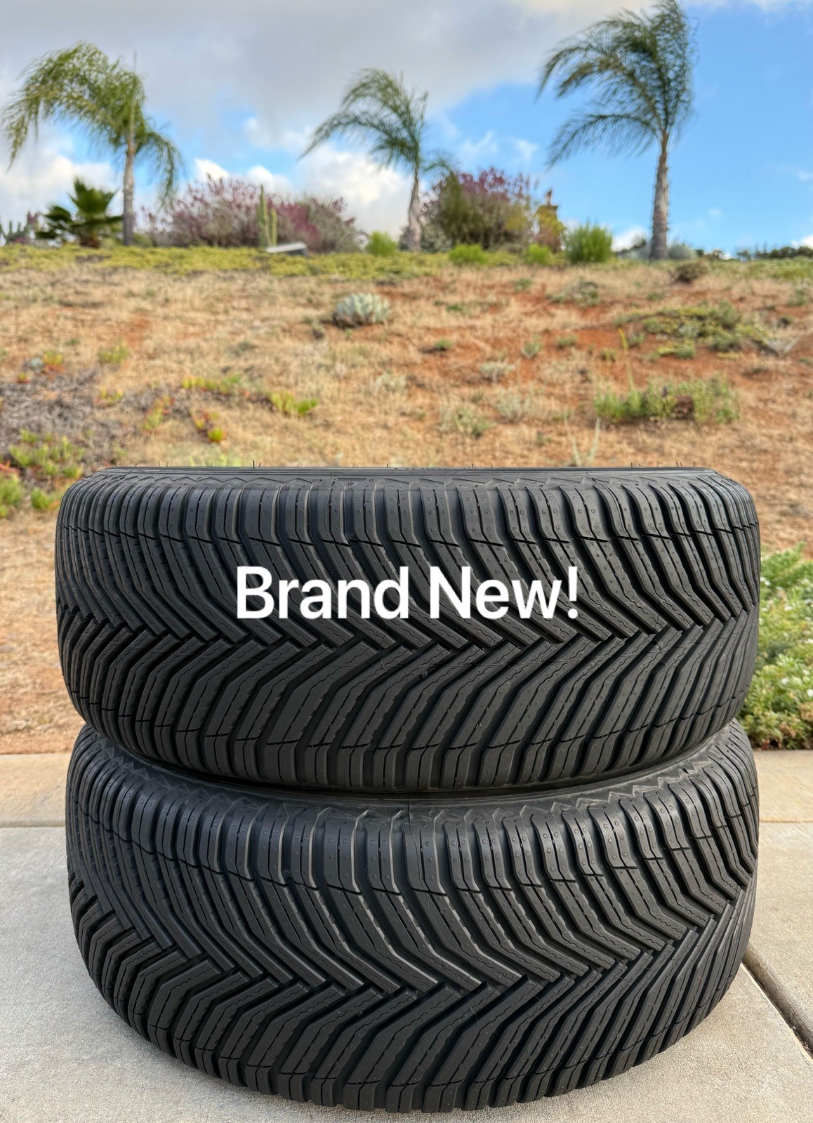 Set of TWO BRAND NEW 235/50R19 103V Michelin CrossClimate 2 Tires 2355019
