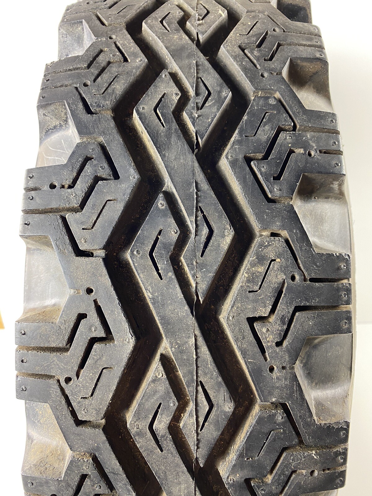 Vtg SafeMark Mud Snow Tire 4 Ply H-78-15 Display Only Mud Grip JEEP CJ Wagoneer
