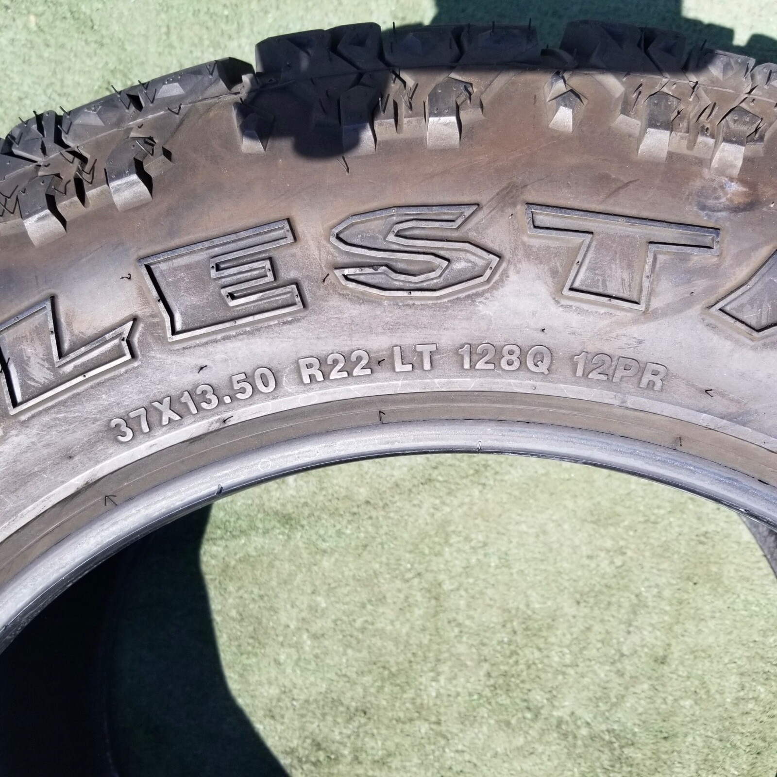 37×13.50R22 Milestar Patagonia M/T Tire 37×13.50R22LT 128Q 12PR 60% Tread 11/32