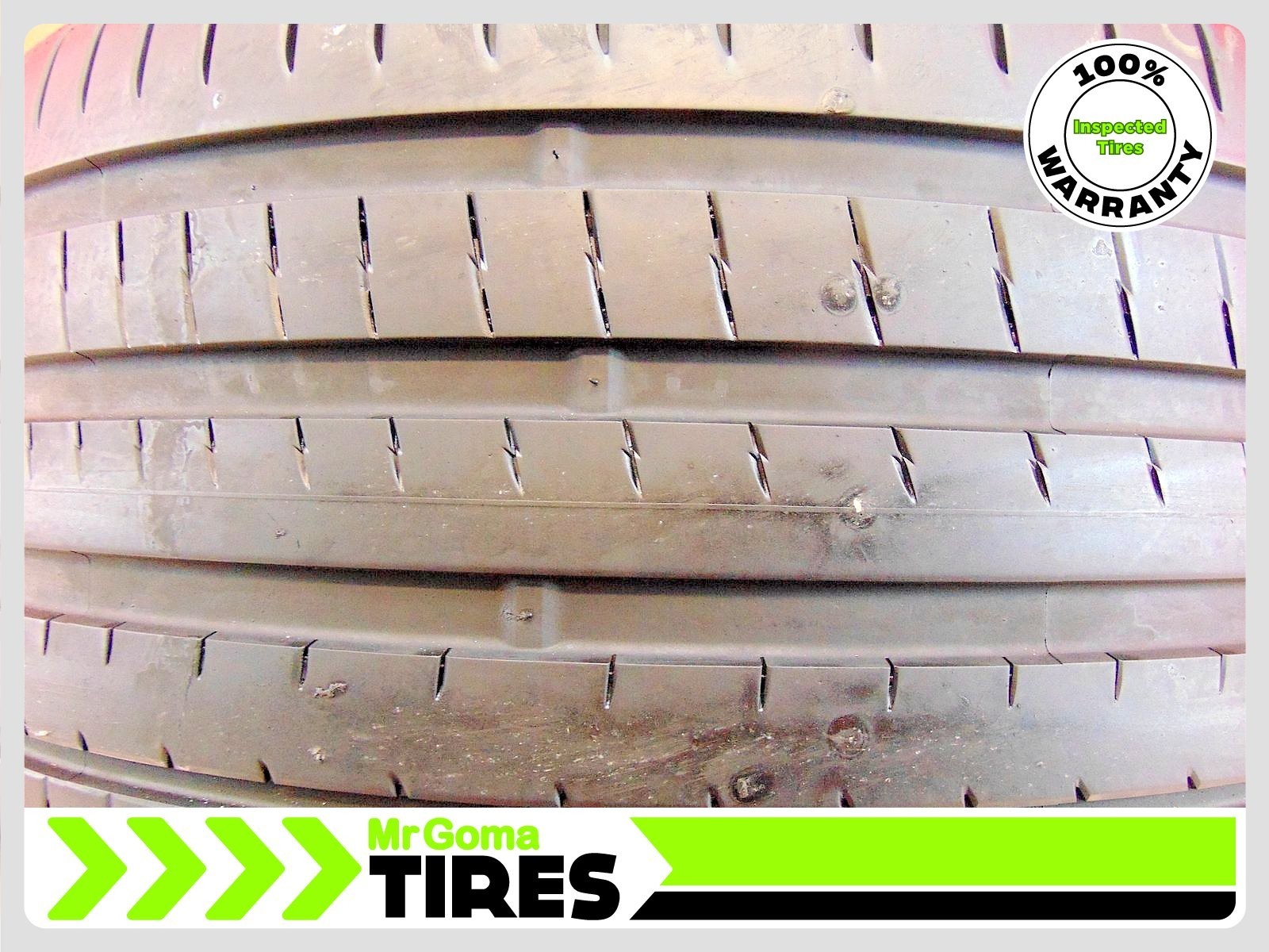 1 YOKOHAMA ADVAN SPORT V107 MO1 XL 295/30ZR20 USED TIRE 7.9/32 TREAD 2953020