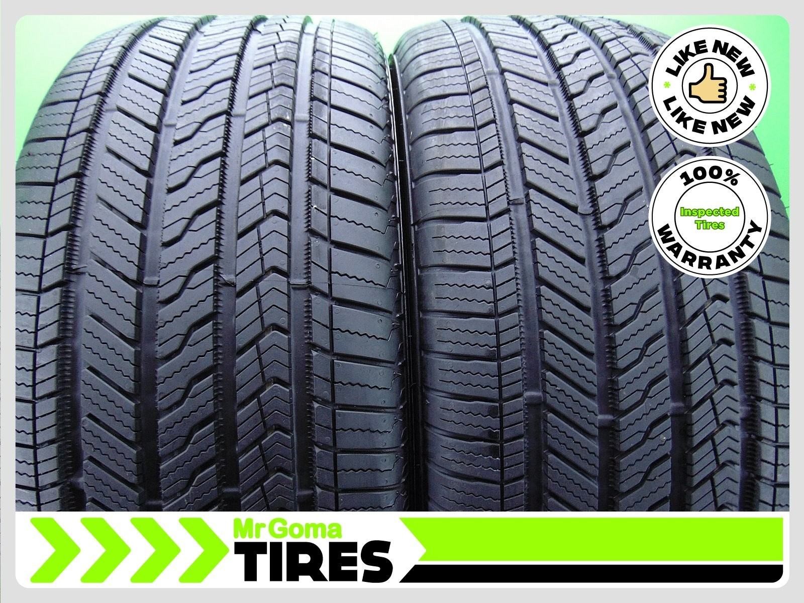 2 BRIDGESTONE ALENZA SPORT A/S RSC RFT XL 275/45R20 USED TIRES 10/32 TREAD 110H