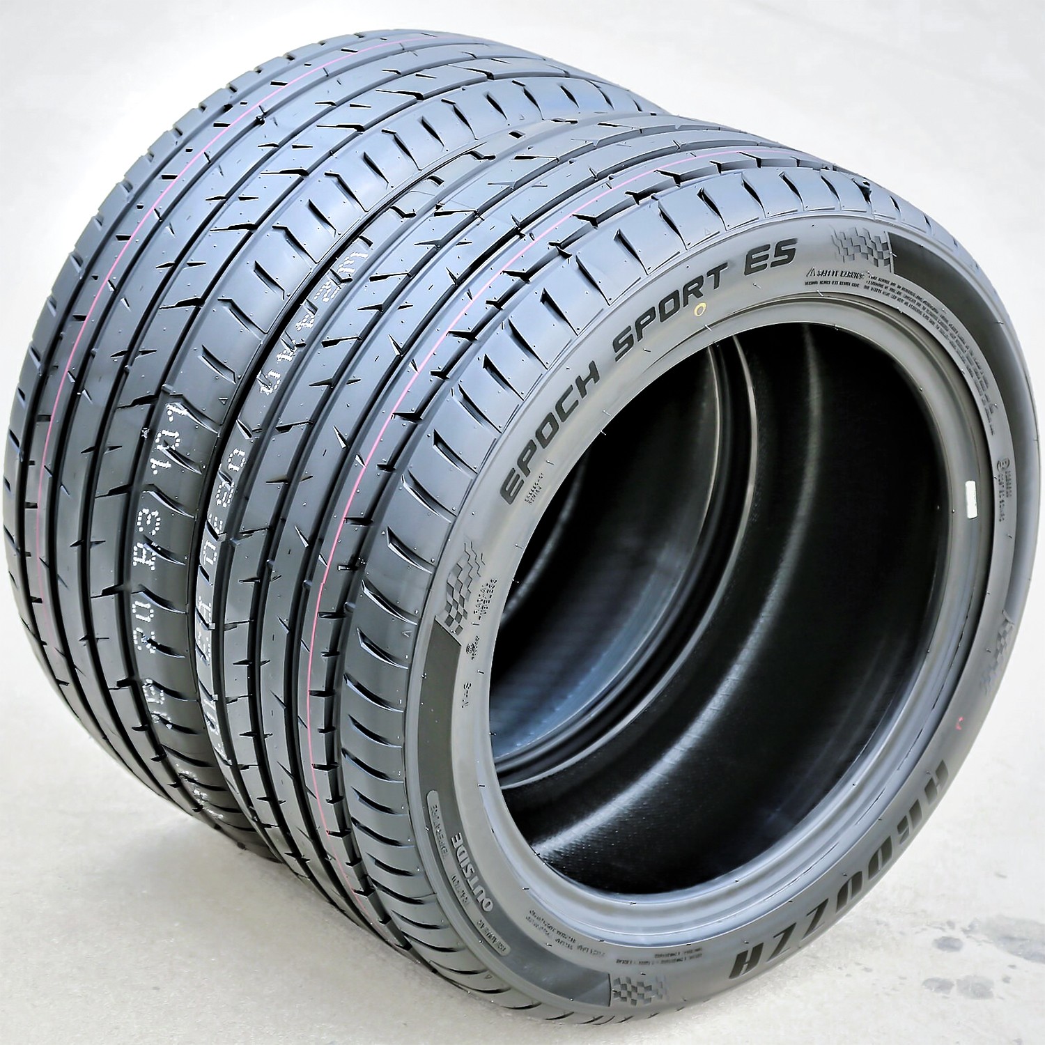2 Arduzza Epoch Sport ES 255/35R19 ZR 96W XL Summer Performance Tires 320AAA
