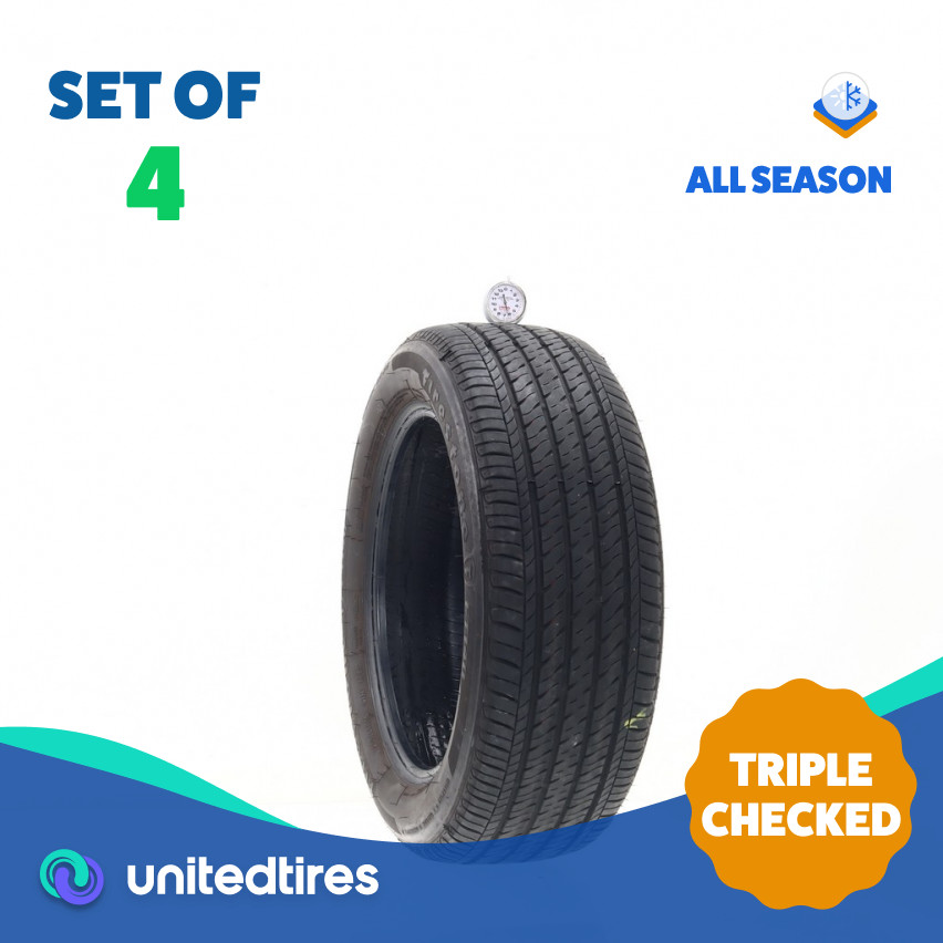 Set of (4) Used 205/55R16 Firestone FT140 91H – 6-7.5/32