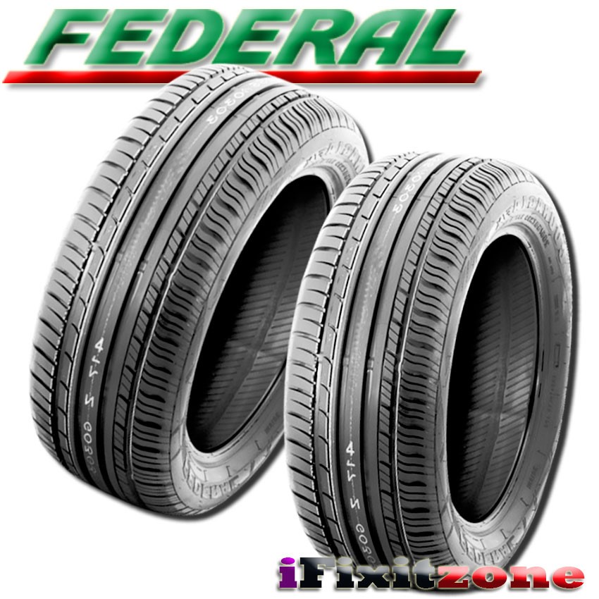 2 Federal Couragia F/X 245/55R19 103V All Season Performance Suv Radial Tire