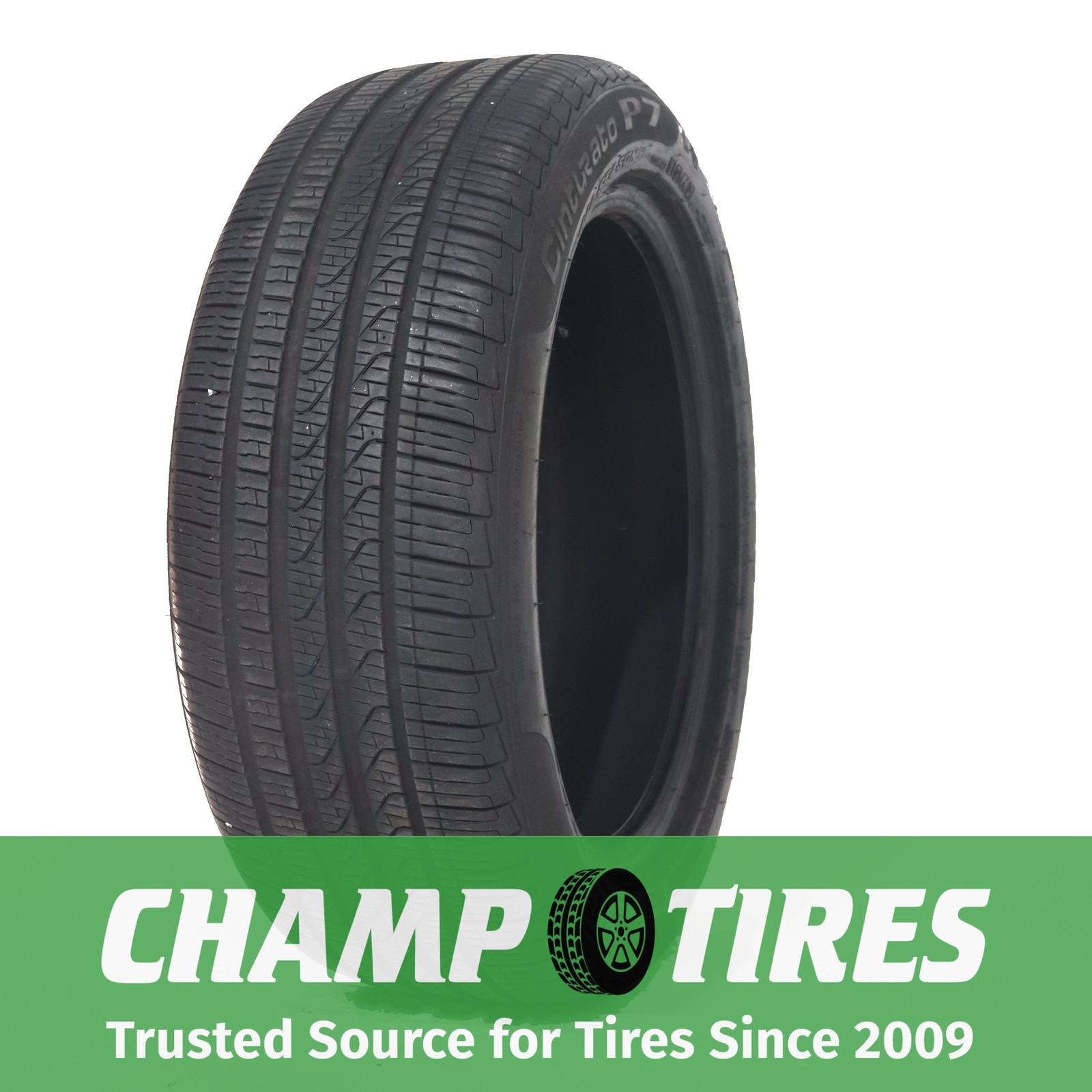 Set Of 2 P245/50R19 Pirelli Cinturato P7 All Season Run Flat 105 H Used 7/32nds