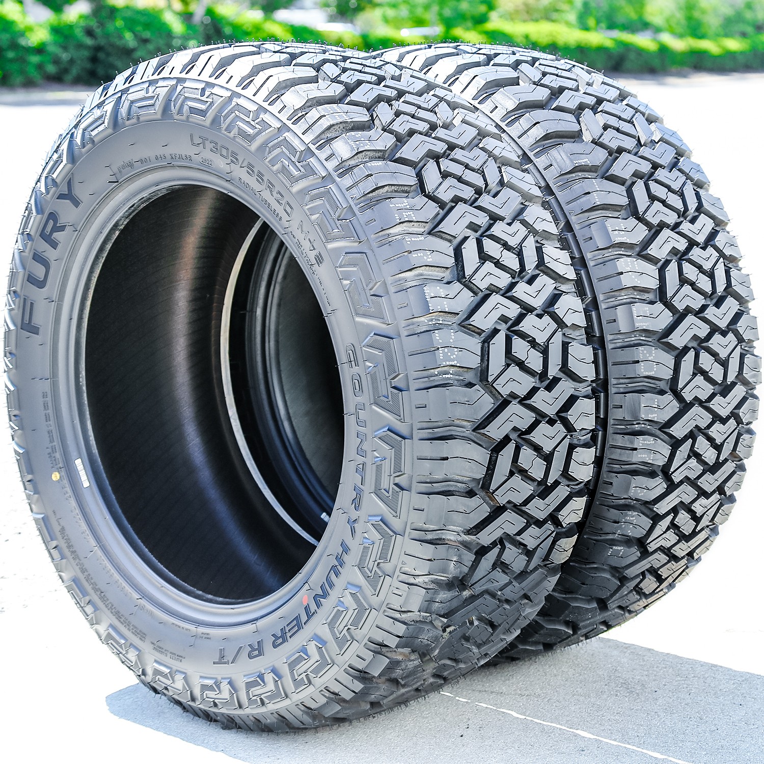 4 Fury Country Hunter R/T 305/55R20 125/122Q F 12 Ply Light Truck Tires