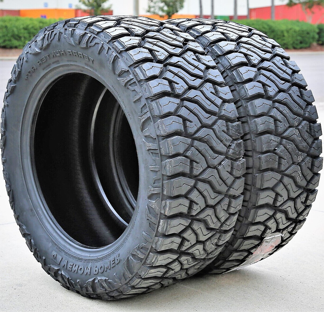 2 Tires 33X12.50R20 Venom Power Terra Hunter R/T+ RT Rugged Terrain E 10 Ply