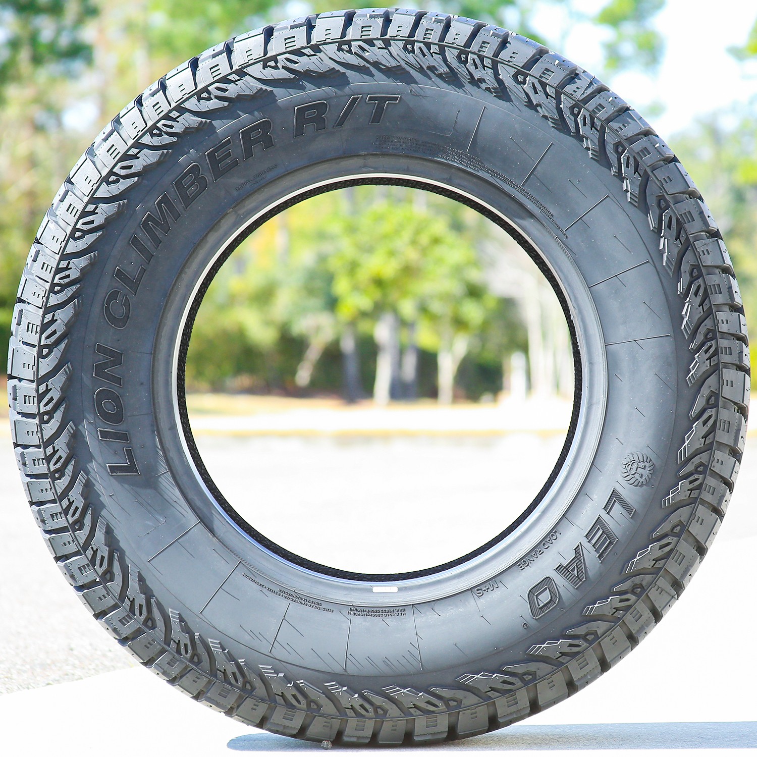 4 Leao Lion Climber R/T 33X12.50R22 114Q F 12 Ply Tires 50k Mi Warranty