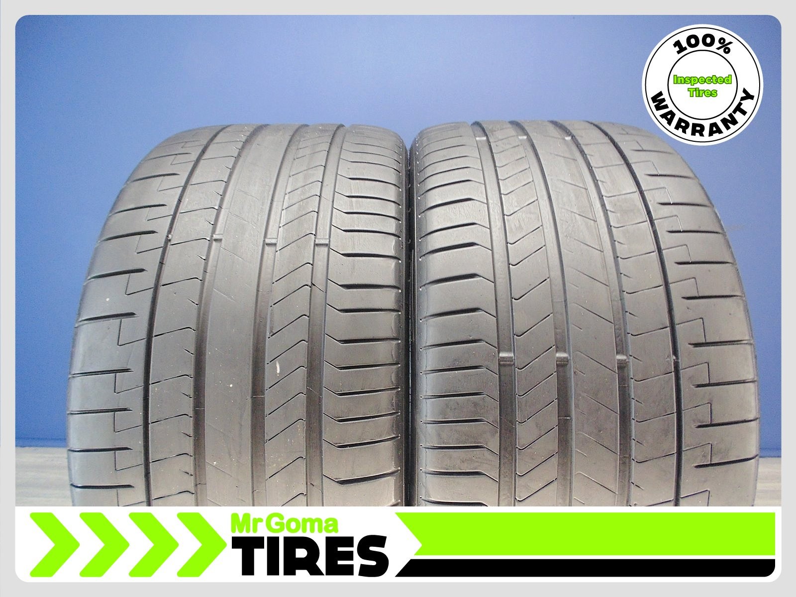 2 PIRELI P ZERO PZ4 ALP XL 325/30ZR23 USED TIRES 7.3/32 TREAD PZERO 109Y 3253023