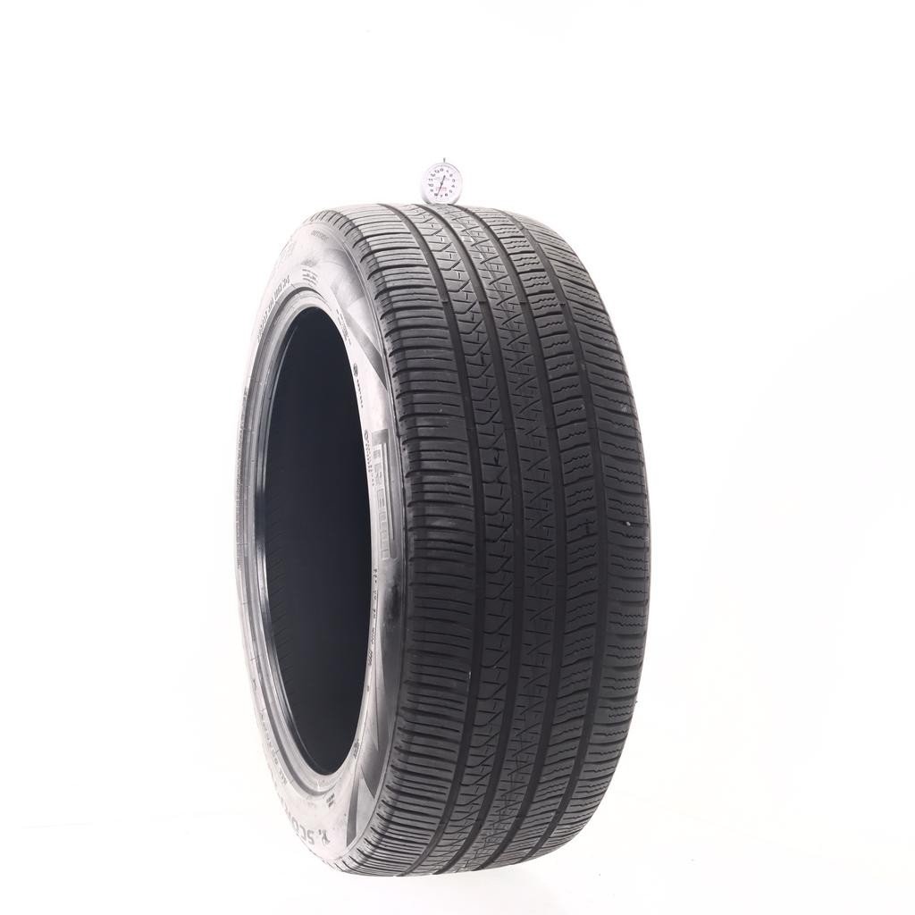 Set of (4) Used 275/45R21 Pirelli Scorpion Zero MO 107H – 5.5-7.5/32
