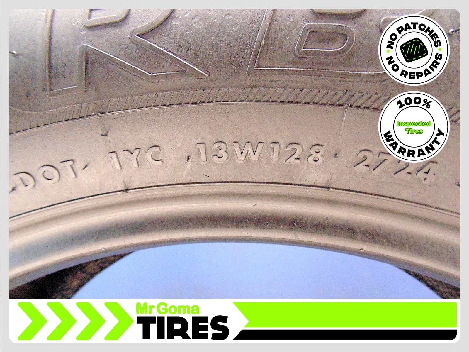2 IROMAN RB-SUV XL 255/55R20 USED TIRES 8.8/32 TREAD 110H NO PATCHES 2555520