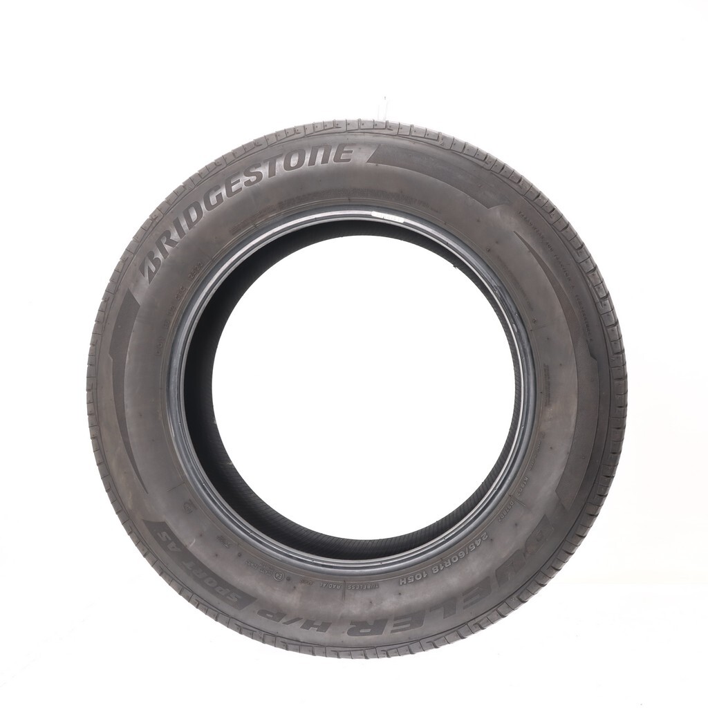 Used 245/60R18 Bridgestone Dueler H/P Sport AS 105H – 7.5/32 – Tire