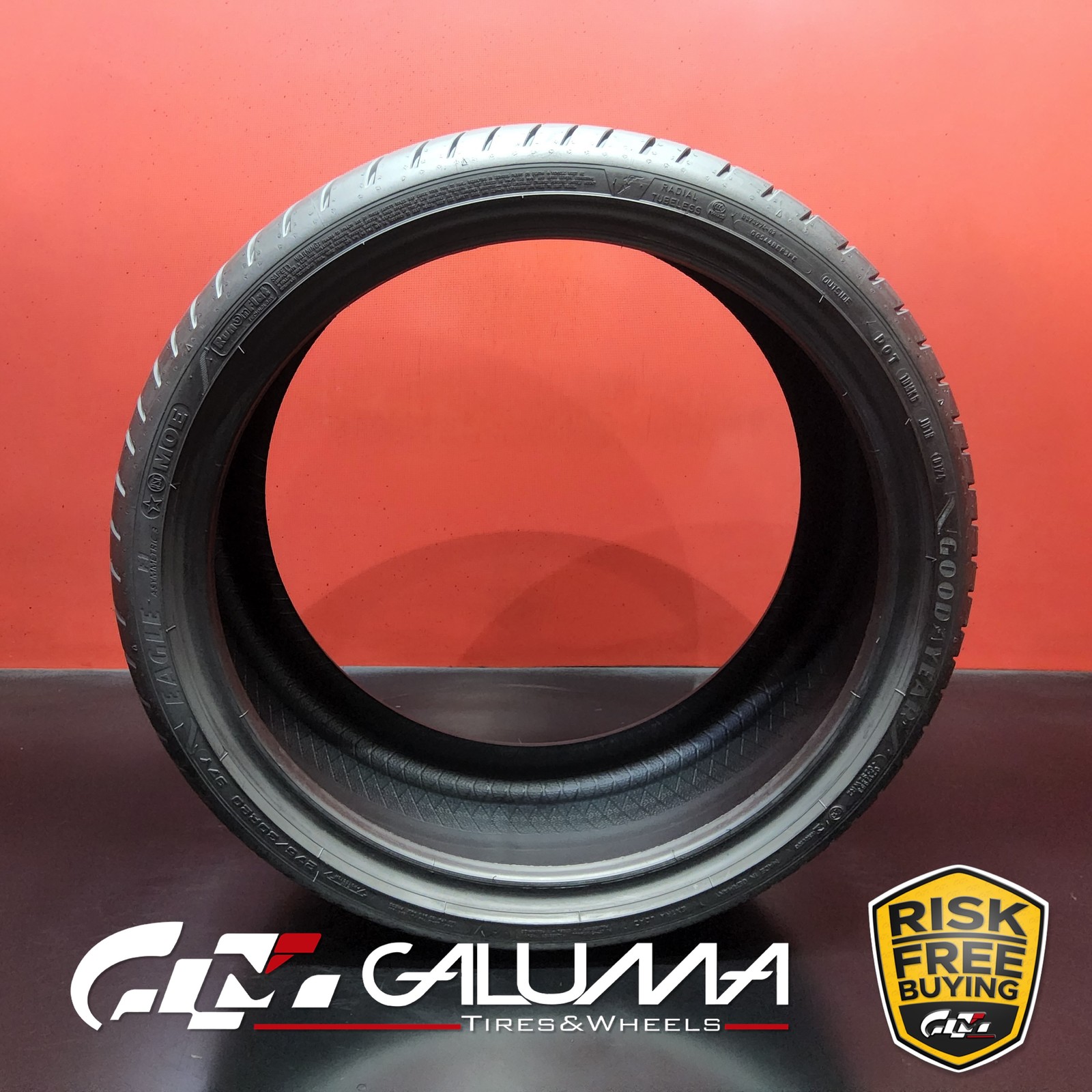 1 Tire LikeNEW Goodyear Eagle F1 Asymmetric 3 ROF RunFlat ★ MOE 275/30R20 #96271