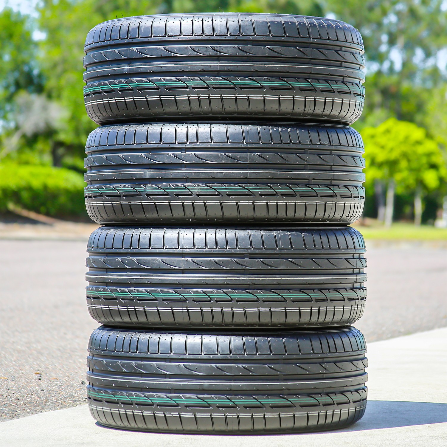 2 Tires Bridgestone Potenza S001 RFT 275/40R19 101Y (BMW) Performance Run Flat