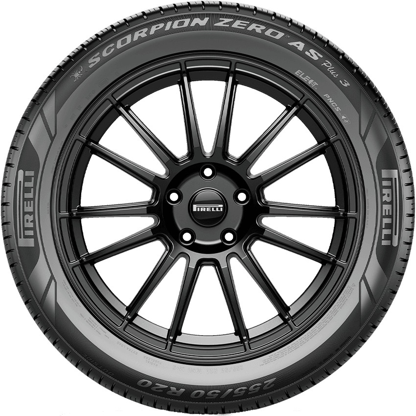 Set of 4 Pirelli Scorpion Zero All Season Plus 3 255/45R20XL 105Y Tires 2554520