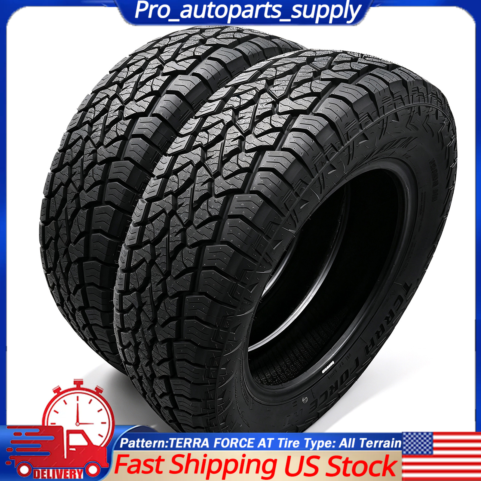 New 1PC Tire AT 275/55 R20 117T Tires All Terrain Performance 275/55 R20 US