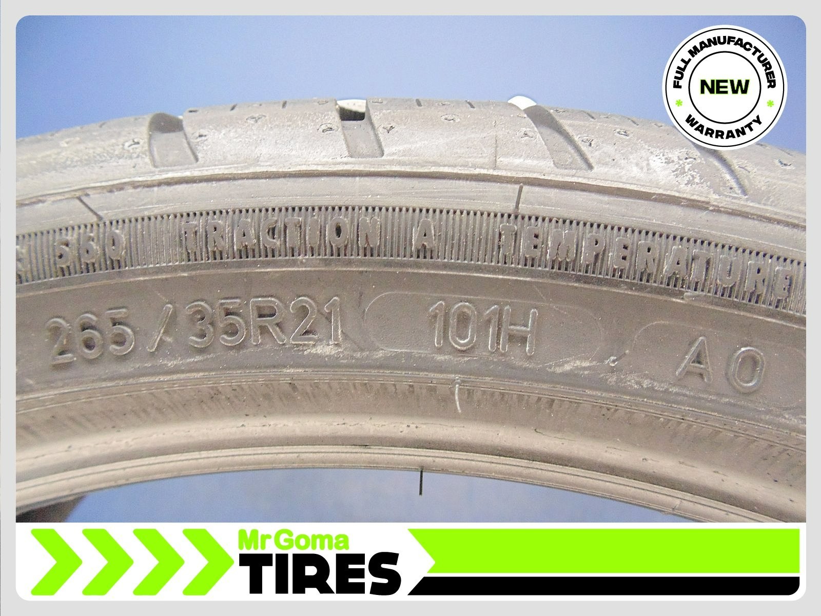 2 BRAND NEW 265/35R21 GOODYEAR EAGLE SPORT ALL SEASON AO XL TIRES 101H 2653521
