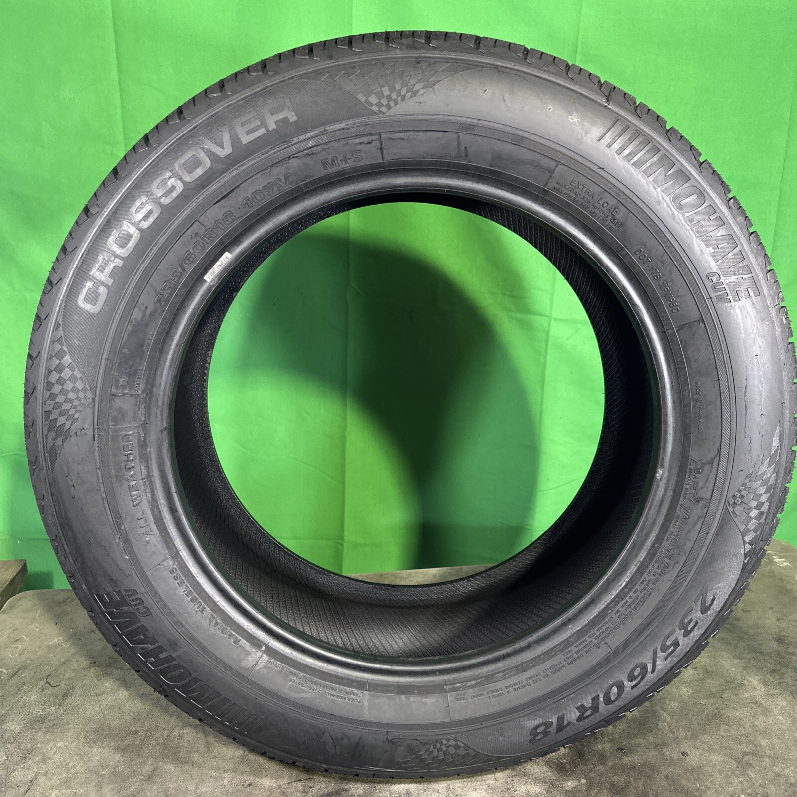 Single,Used-235/60R18 Imohave Crossover CuV 107H 9/32 DOT 2724