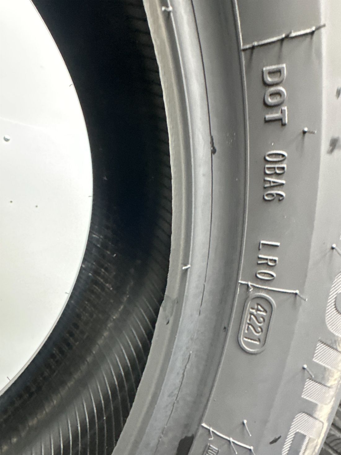 1 Bridgestone Dueler h/p sport as RFT Used Tire P245/50R19 2455019 245/50/19 8/