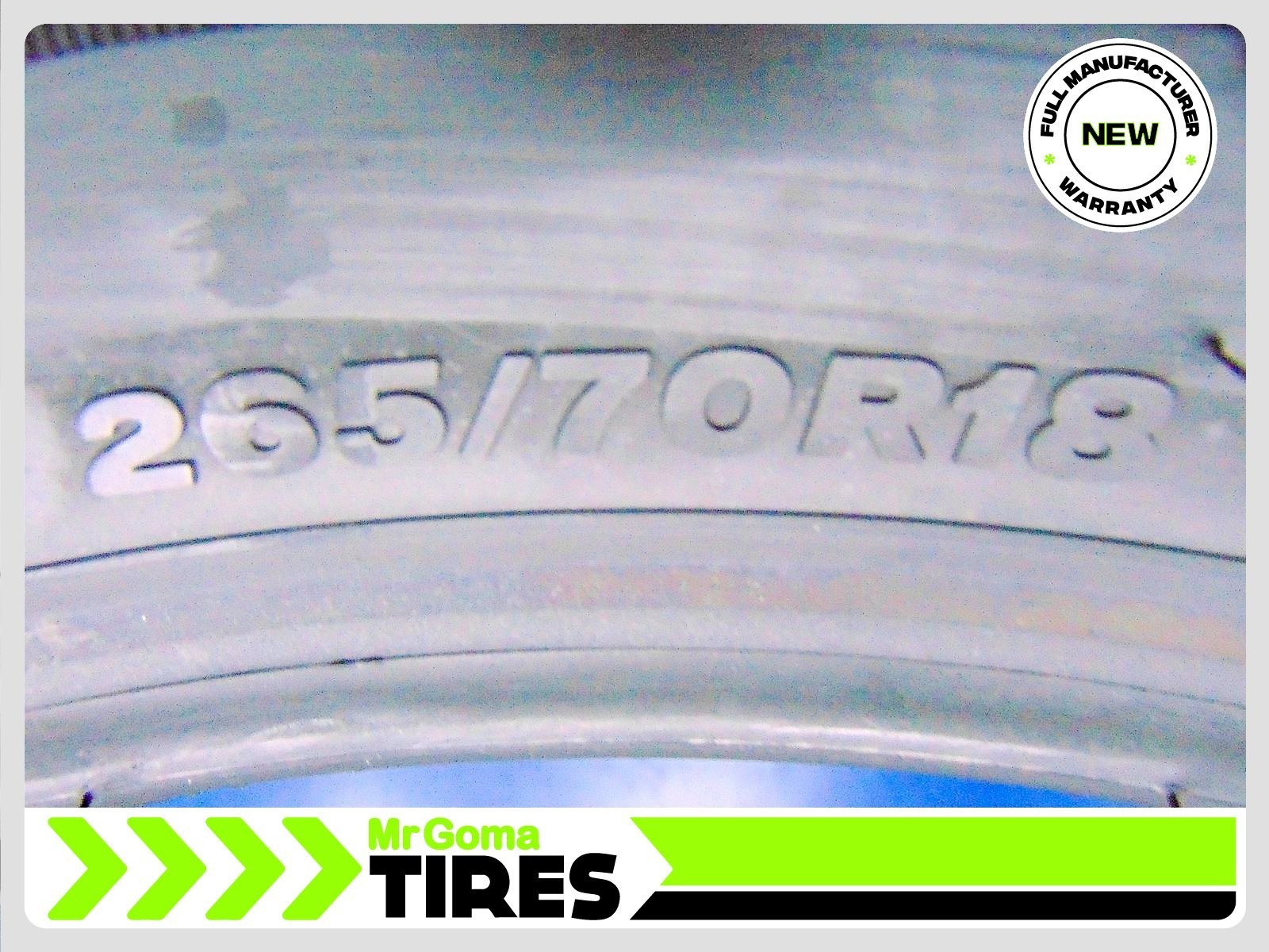 2 BRAND NEW 265/70R18 BRIDGESTONE DUELER H/T 685 TIRES 116T 2657018