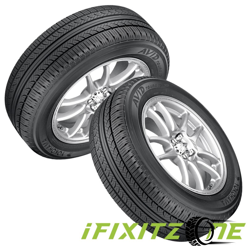 2 Yokohama Avid Touring-S 215/55R17 94H Tires