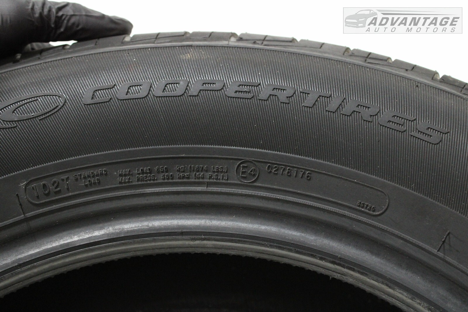 2018-2023 CHEVROLET EQUINOX WHEEL TIRE M+S 225/65 R17 102T COOPERTIRES OEM