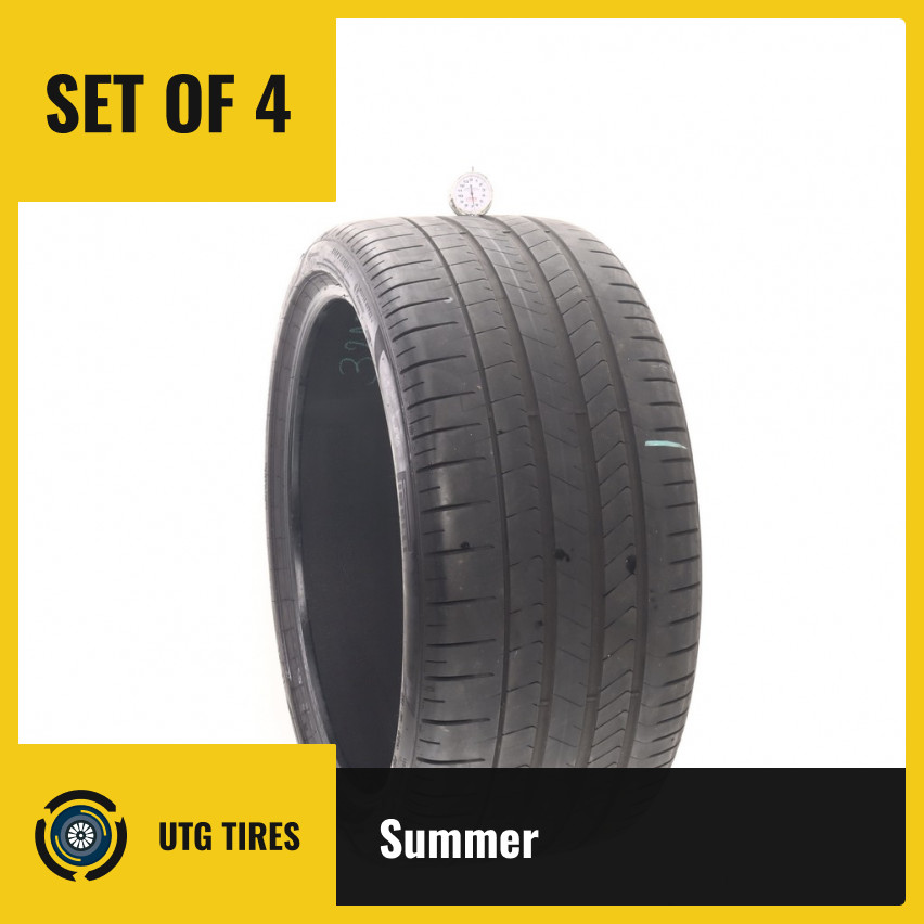 Set of (4) Used 315/30R22 Pirelli P Zero PZ4 II 107Y – 6.5-8/32