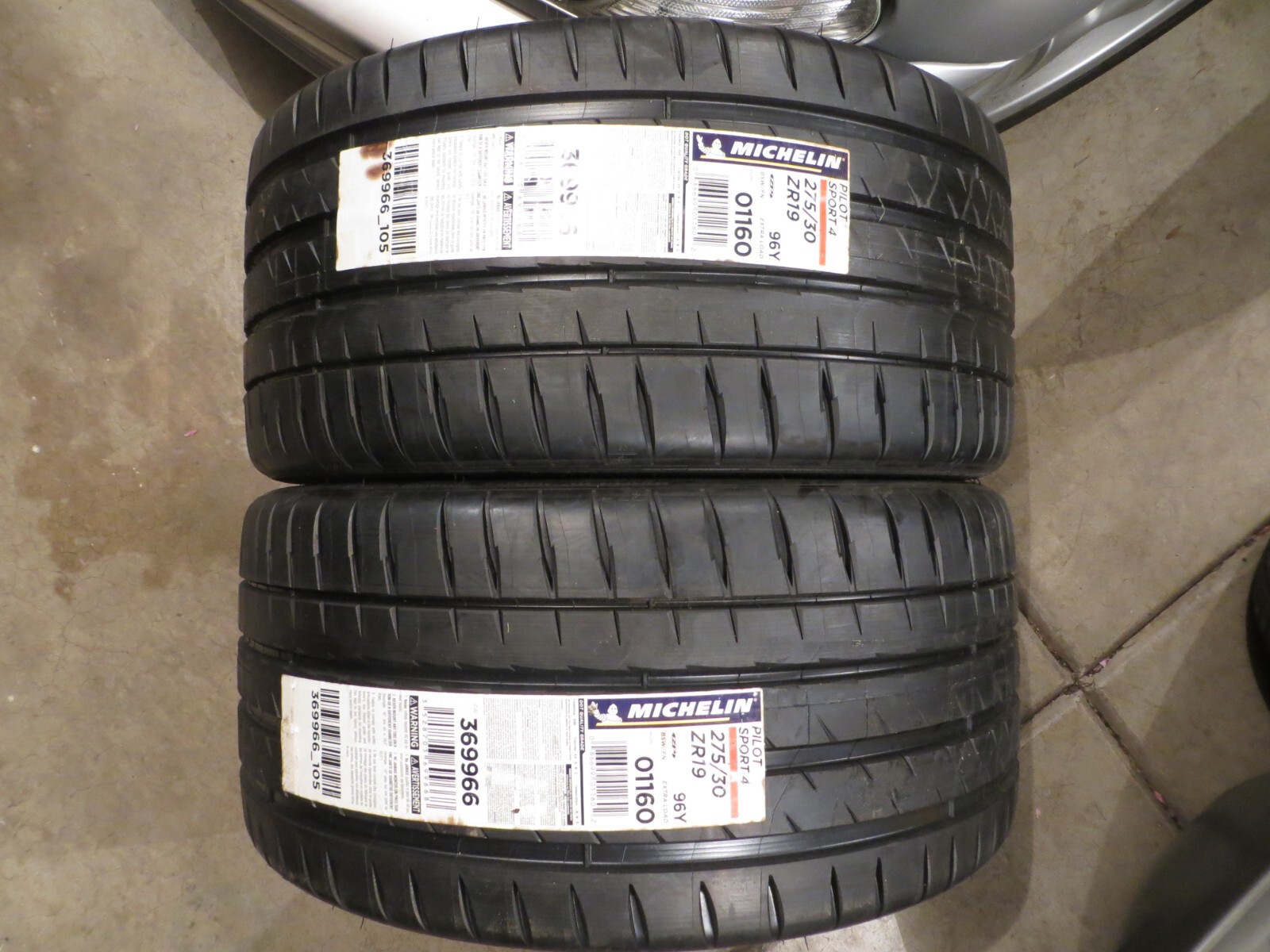 NEW 2 TWO MICHELIN PILOT SPORT 4 ZP 275/30ZR19 96Y XL FRANCE 275 30 19 2851