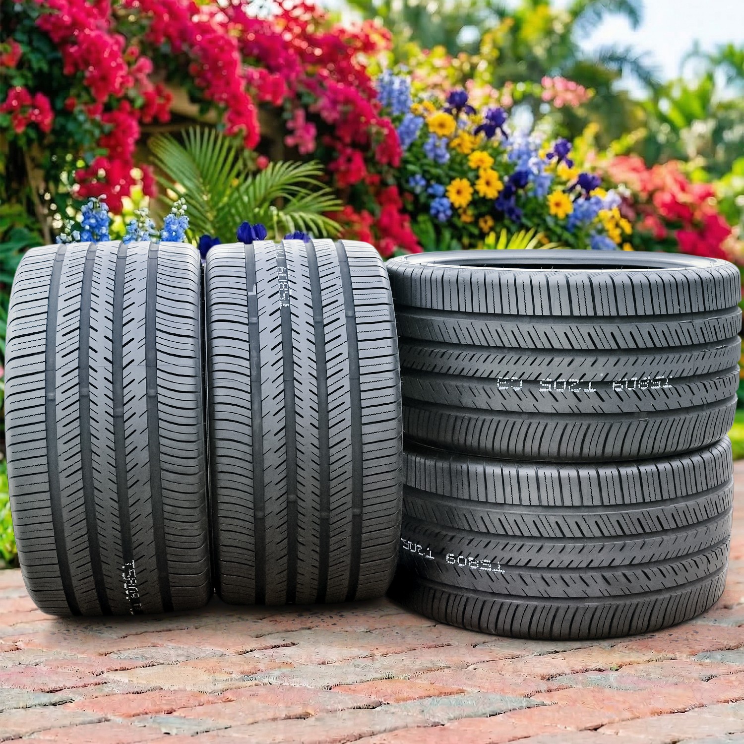 2 Tires Atlas Force UHP 275/25R24 96W XL A/S Performance