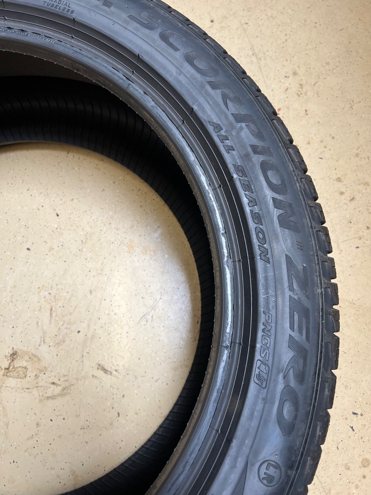 1 – NEW 275/45R21 XL (110W) Pirelli Scorpion Zero A/S PNCS (LR) – 7007