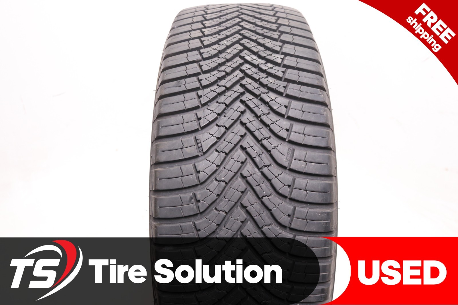 Set of 2 Used 225/55R19 Goodyear Assurance WeatherReady 2 – 103V – 9.5-10.5/32