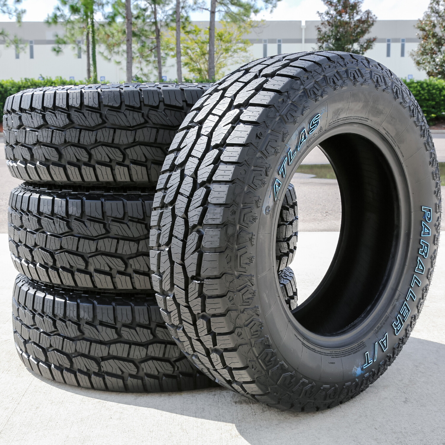4 Tires Atlas Paraller A/T 265/70R16 112T AT All Terrain