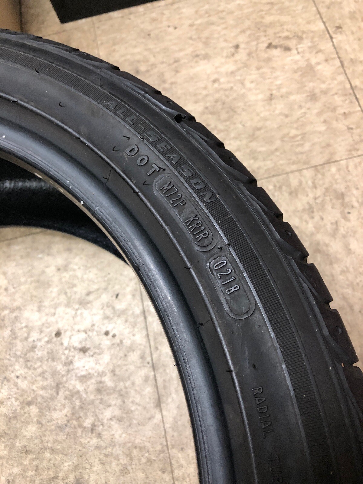 1 Goodyear Eagle Sports 245/40/18 2454018 245/40R18 6-6/32
