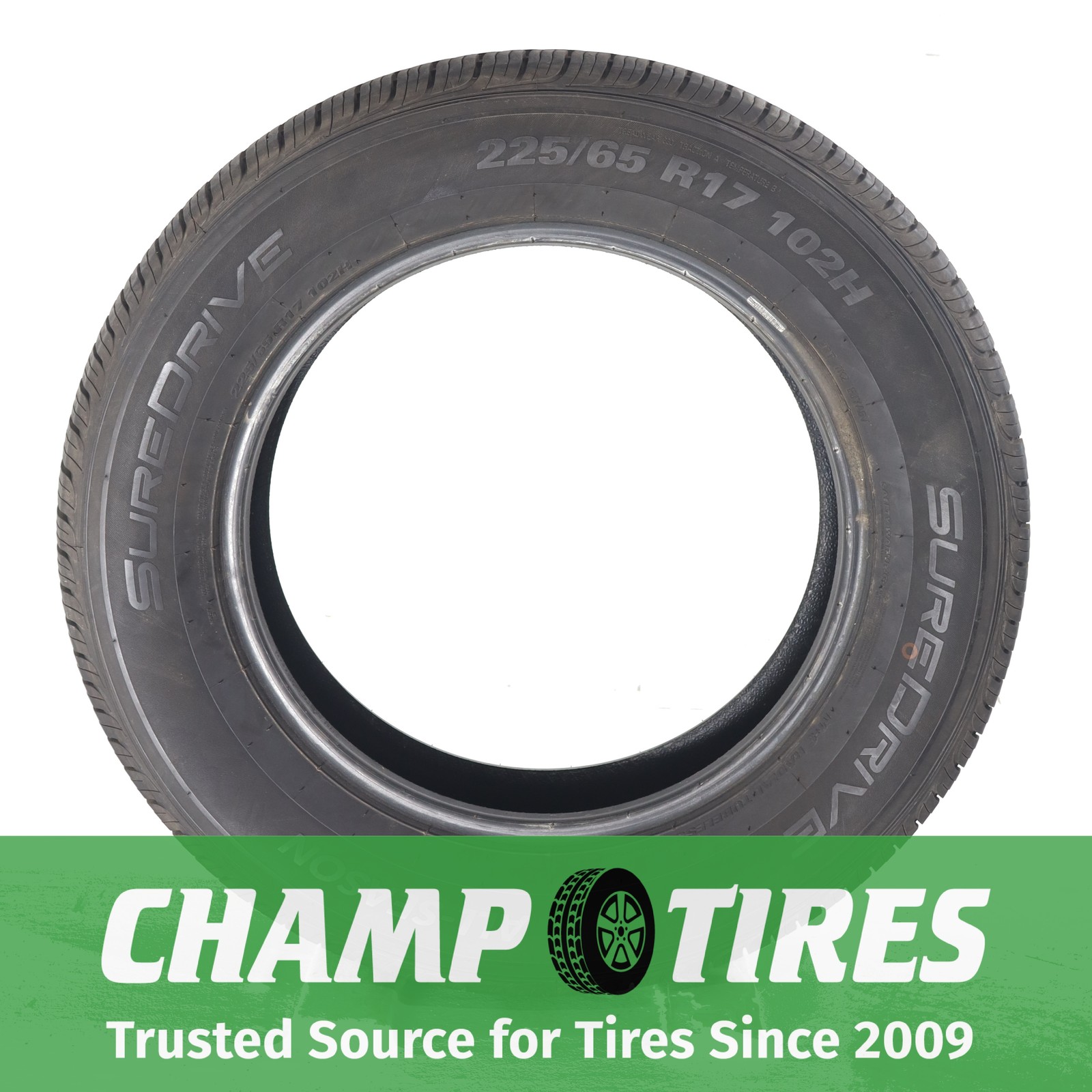 Set Of 4 P225/65R17 Suredrive All-Season 102 H Used 9/32nds