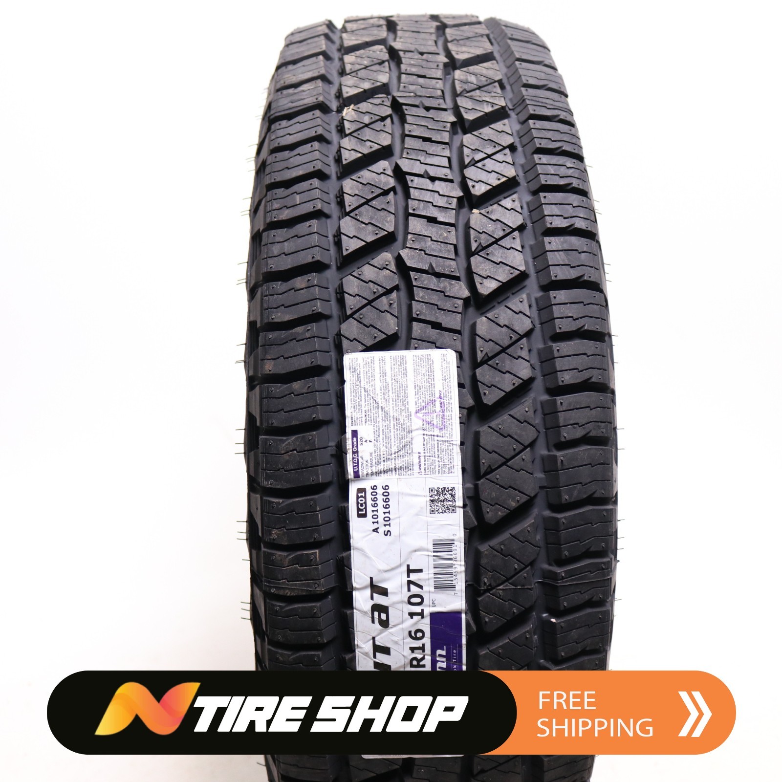 Set of 4 Take Off 245/70R16 Laufenn x Fit AT – 107T – 12.5/32 No Repairs