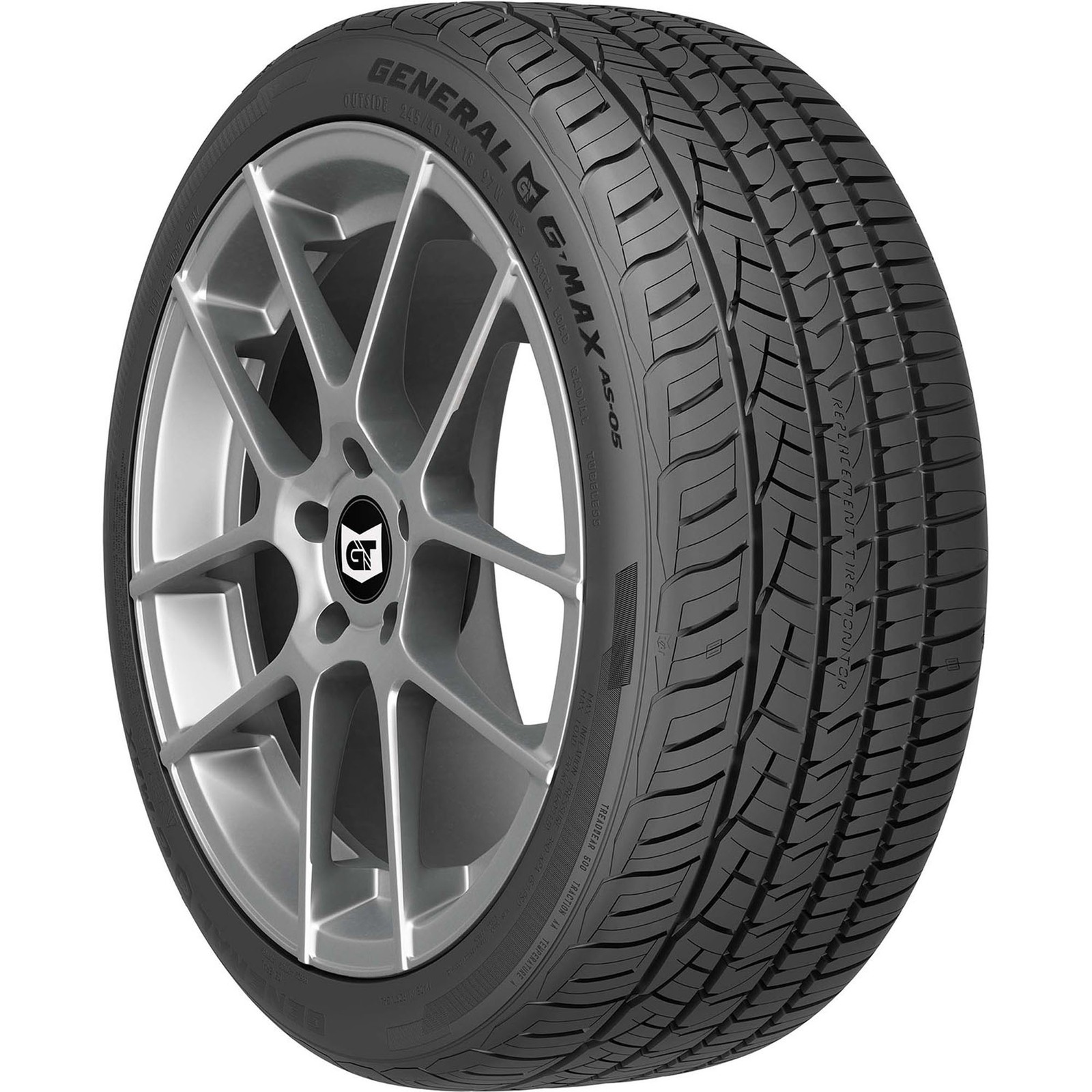 4 New General G-max As-05 – 255/35zr20 Tires 2553520 255 35 20