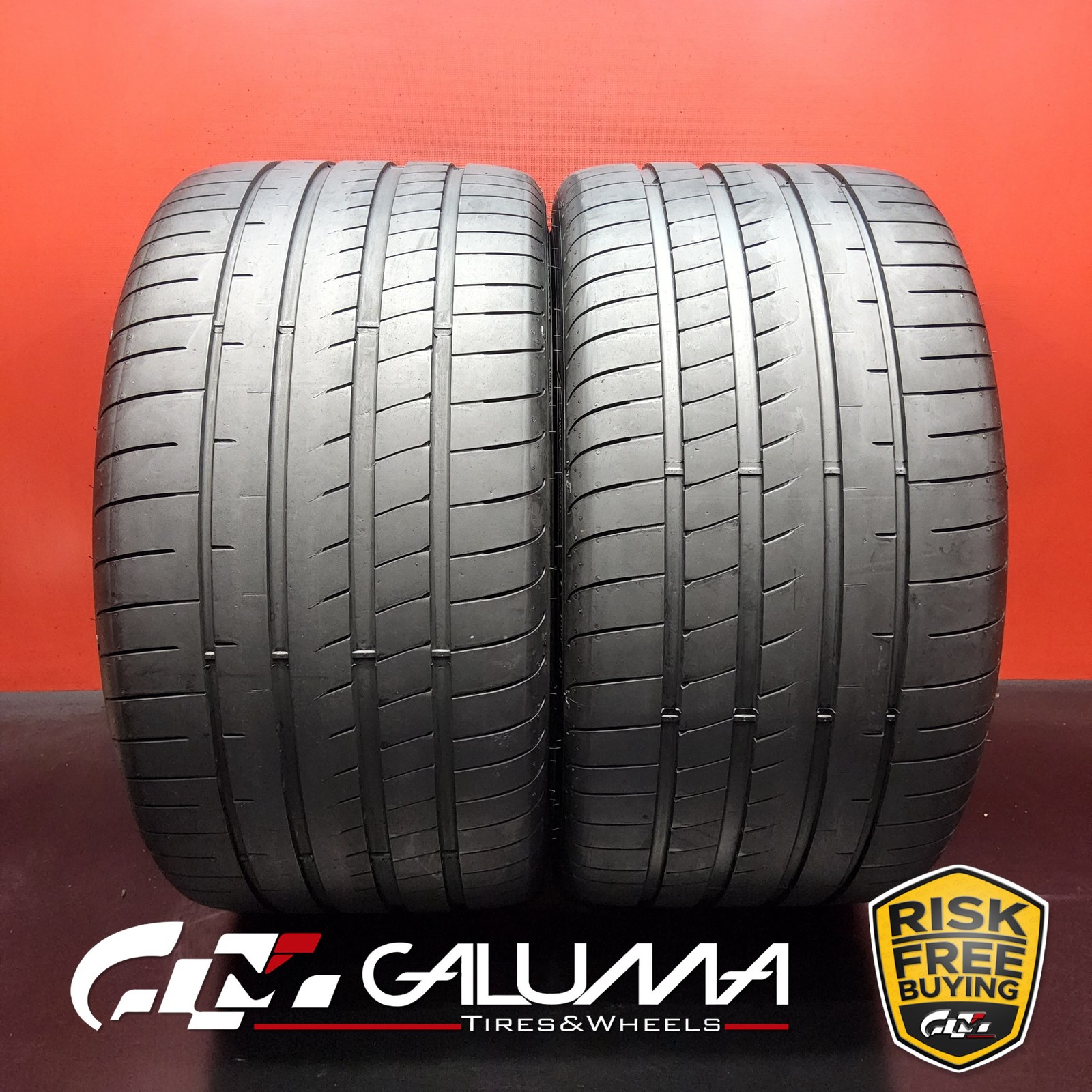 Set of 2 Tires LikeNEW Goodyear Eagle F1 Asymmetric 3 305/30ZR21 305/30/21 88203