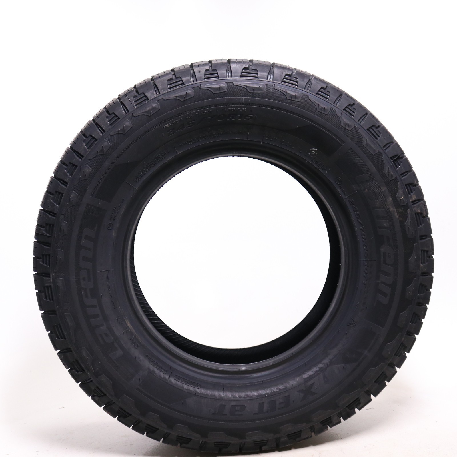 Set of 4 Take Off 245/70R16 Laufenn x Fit AT – 107T – 12.5/32 No Repairs