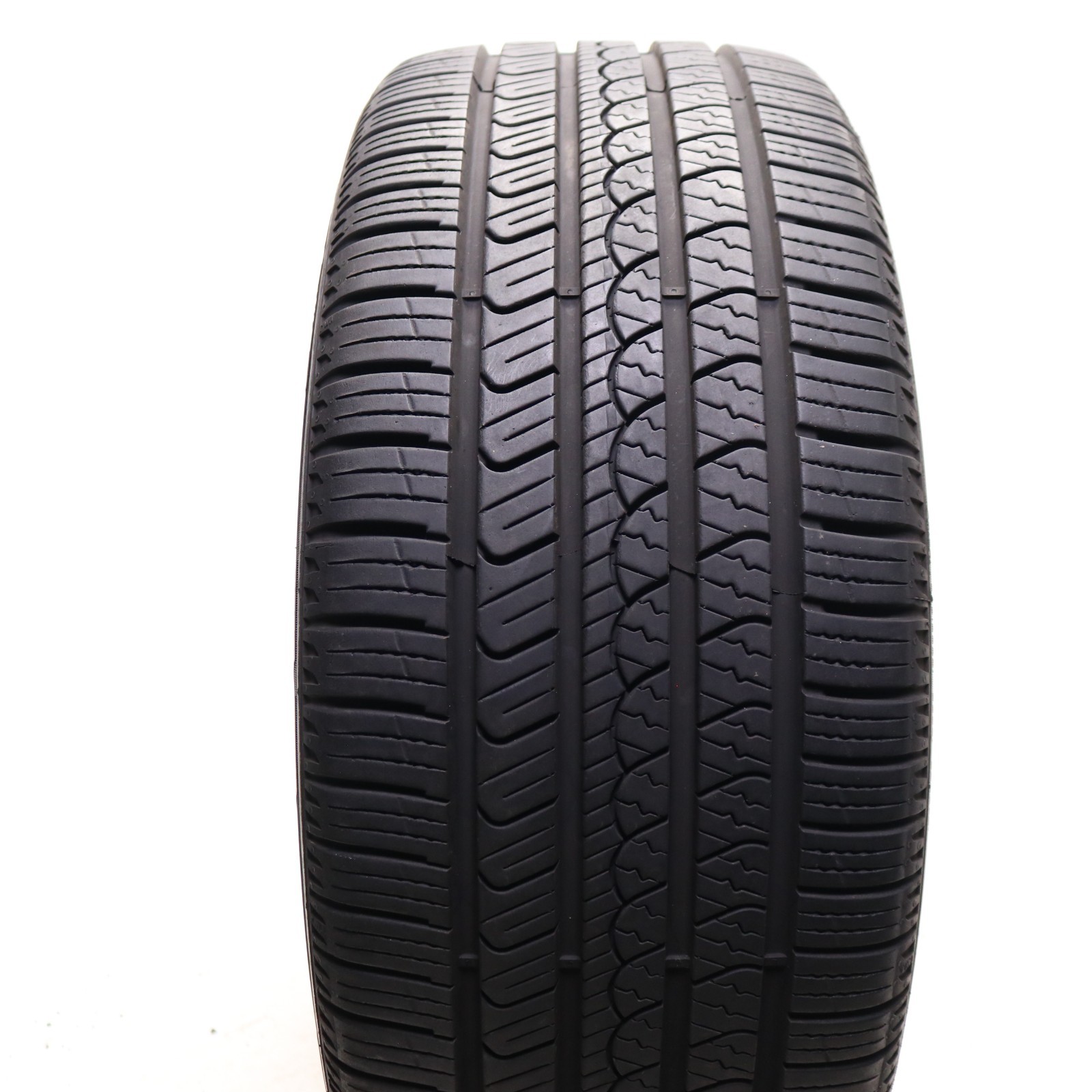 Set of 4 Used 235/45R19 Pirelli Scorpion AS Plus 3 – 95H – 10-10.5/32 No Repairs